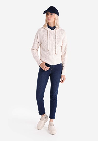 Image de Pull Ecru Regular Fit   Femme