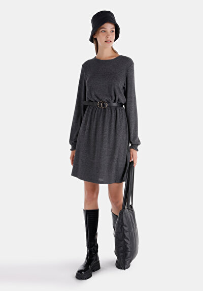 Image de Robe Anthracite Regular Fit Femme