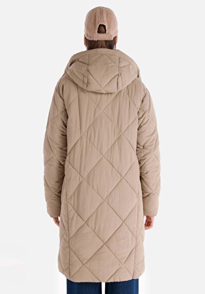 Image de Manteau Beige Regular Fit Femme