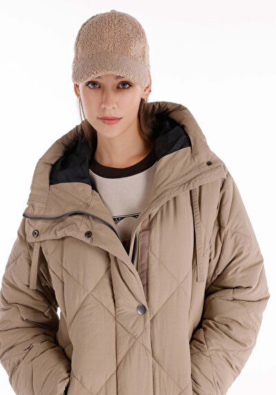 Image de Manteau  Beige Regular Fit  Femme