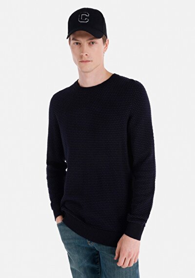 Image de Pull Marine Regular Fit Homme