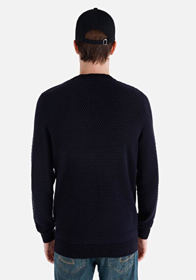 Image de Pull Marine Regular Fit   Homme