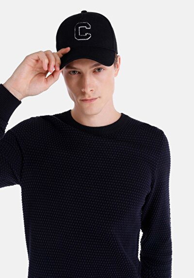 Image de Pull Marine Regular Fit   Homme