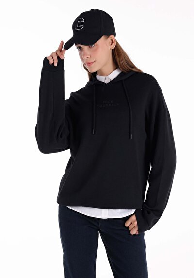 Afficher les détails de Pull-over Noir Regular Fit  Femme