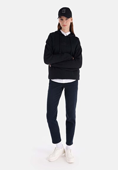 Afficher les détails de Pull-over Noir Regular Fit  Femme