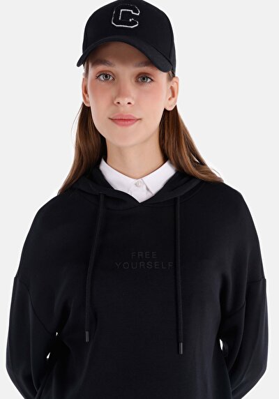 Afficher les détails de Pull-over Noir Regular Fit  Femme