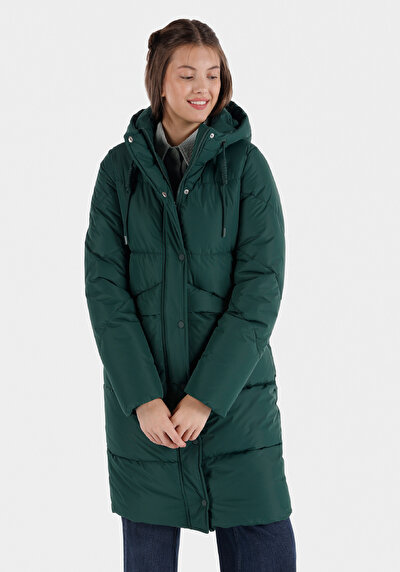Image de Manteau Vert Regular Fit Femme