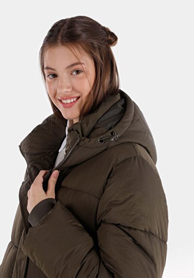 Image de Manteau  Kaki Regular Fit  Femme