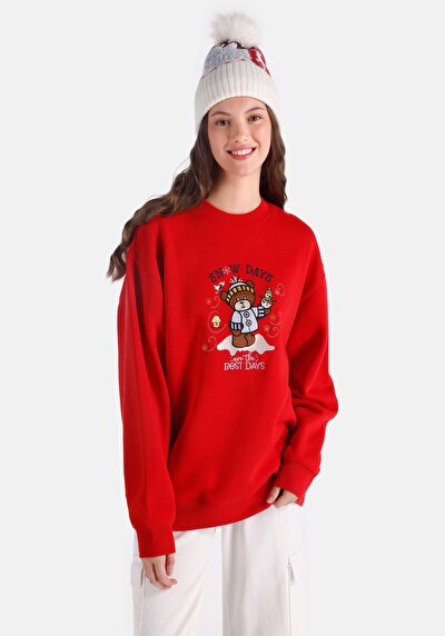 Image de Pull-over Rouge Comfort Fit  Femme