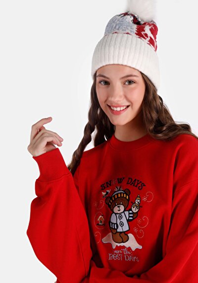 Image de Pull-over Rouge Comfort Fit  Femme