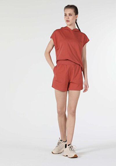 Image de Short Marron Regular Fit Femme