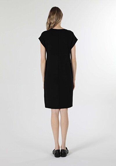 Image de Robe Noir Regular Fit Femme