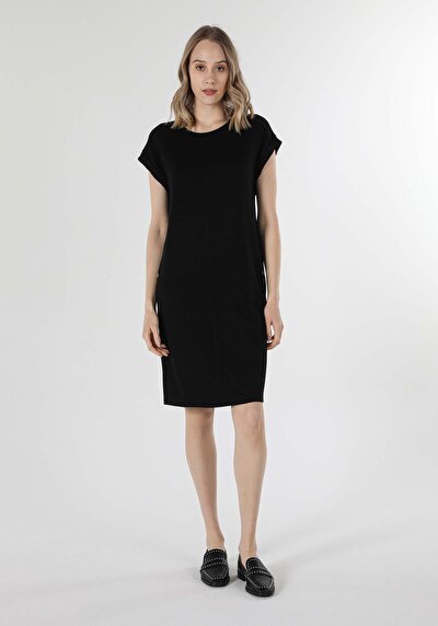 Image de Robe Noir Regular Fit Femme