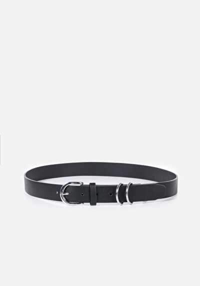 Image de Ceinture Noir Modern Fit Femme