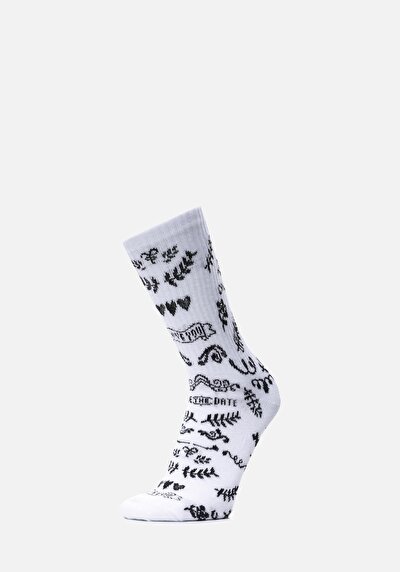 Afficher les détails de Chaussettes Blanc Modern Fit Femme