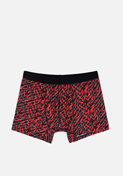 Image de Sous-vêtements Rouge Modern Fit Imprimé Homme