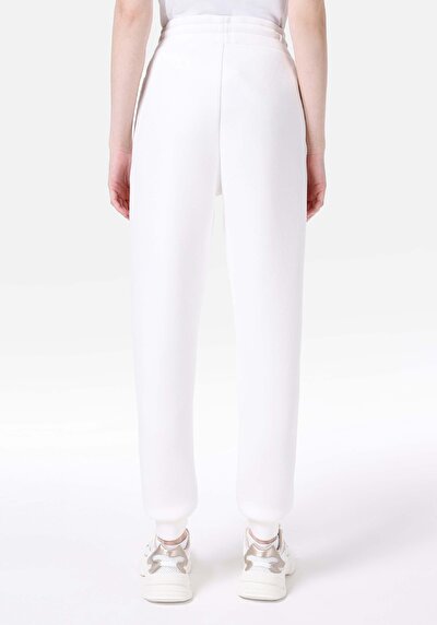 Image de Pantalon De Survêtement Blanc Slim Fit Femme