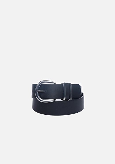Image de Ceinture Noir Modern Fit Femme
