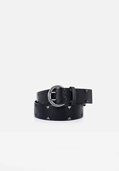 Image de Ceinture Noir Modern Fit Femme