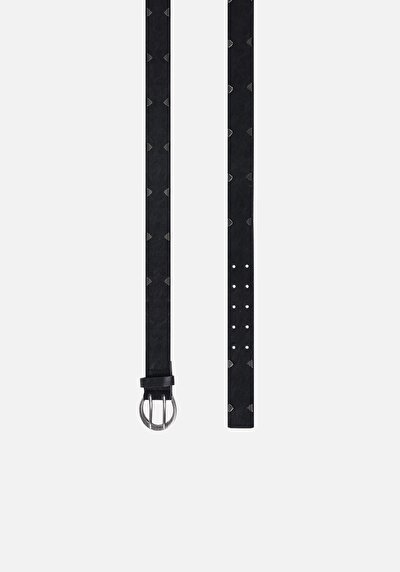 Image de Ceinture Noir Modern Fit Femme