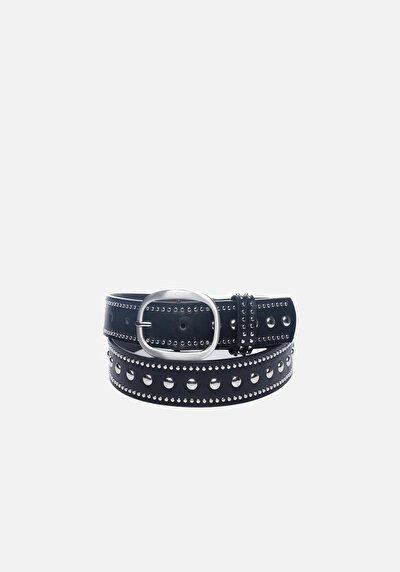 Image de Ceinture Noir Modern Fit Femme