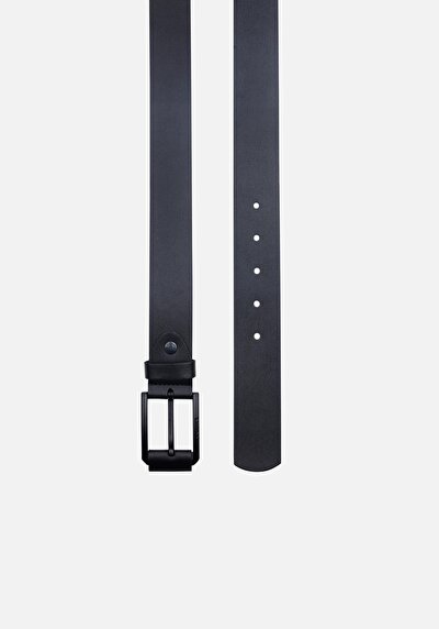 Image de Ceinture Noir Modern Fit Homme