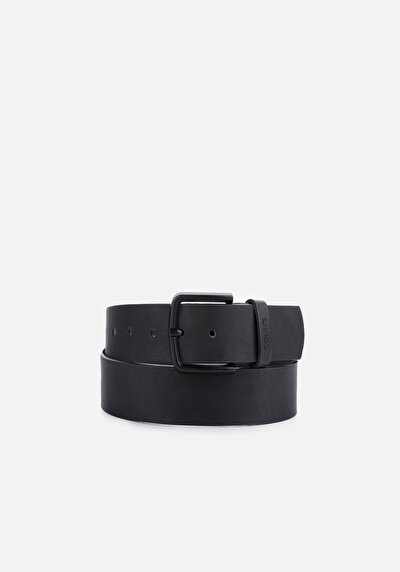 Image de Ceinture Noir Modern Fit Homme