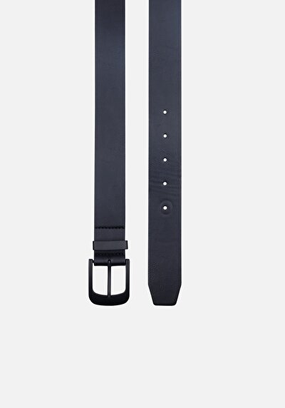 Image de Ceinture Noir Modern Fit Homme