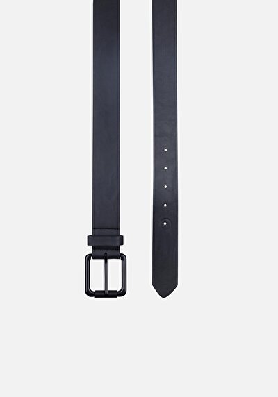 Image de Ceinture Noir Modern Fit Homme