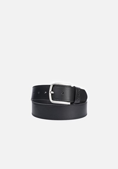 Image de Ceinture Noir Modern Fit Homme