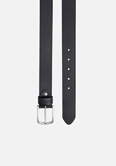 Image de Ceinture Noir Modern Fit Homme