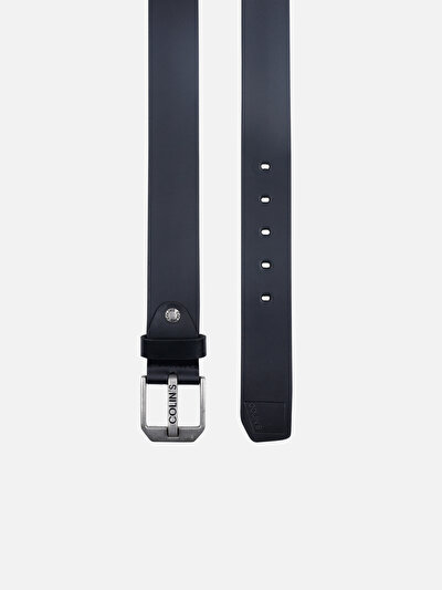 Image de Ceinture Noir Modern Fit Homme