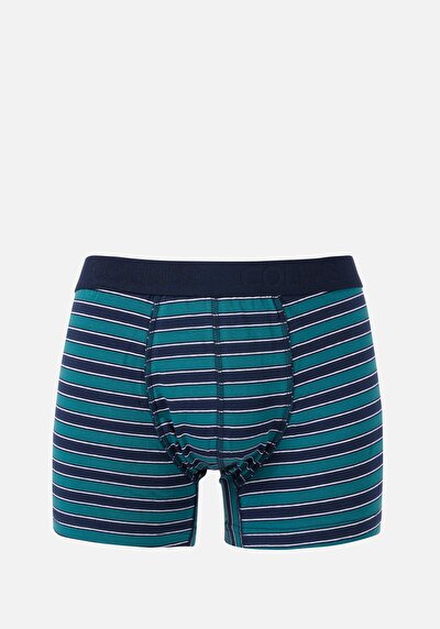 Image de Sous-vêtements Vert Modern Fit Imprimé Homme