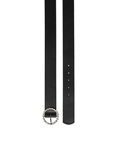 Image de Ceinture Noir Modern Fit Femme