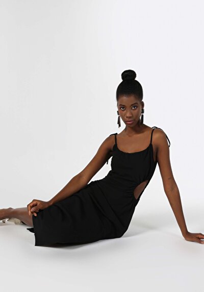 Image de Robe Noir Slim Fit Femme
