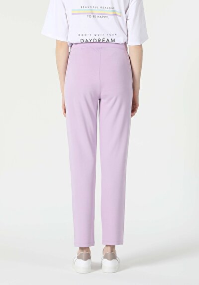 Afficher les détails de Pantalon De Survêtement Violet Regular Fit Femme