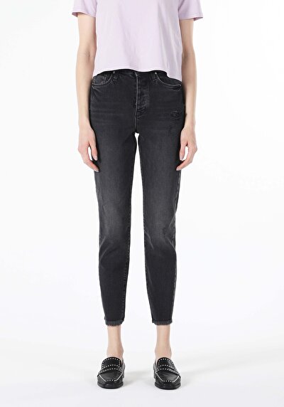 Image de 891 Maya Pantalon Denim Tapered Leg En Slim Fit Femme