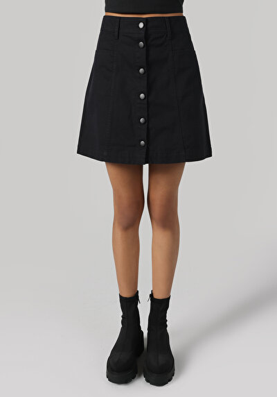 Image de Jupe Noir Mini Skirt    Femme
