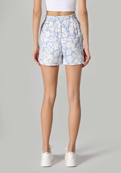 Image de Short Bleu Regular Fit Femme