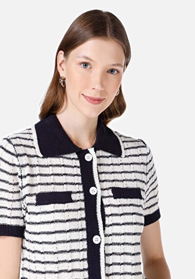 Image de Tricot Marine Regular Fit  Femme