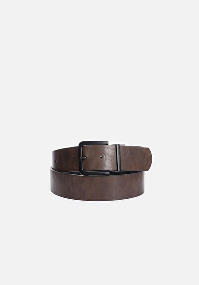 Image de Ceinture Noir Modern Fit Homme