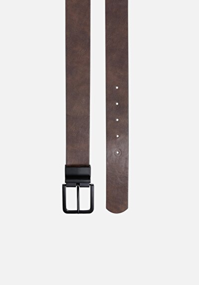 Image de Ceinture Noir Modern Fit Homme