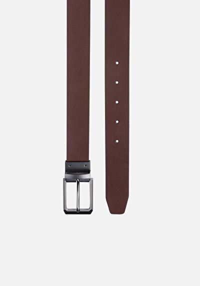 Image de Ceinture Noir Modern Fit Homme