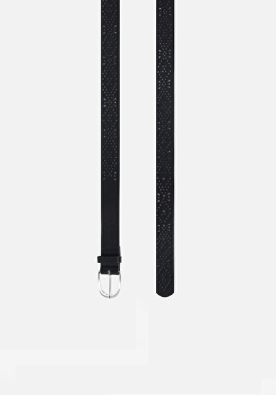 Image de Ceinture Noir Modern Fit Femme