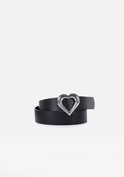 Image de Ceinture Noir Modern Fit Femme