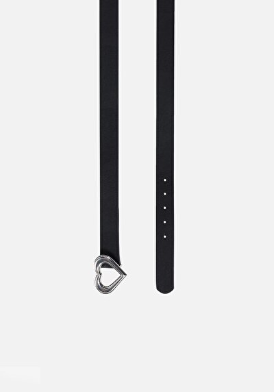 Image de Ceinture Noir Modern Fit Femme