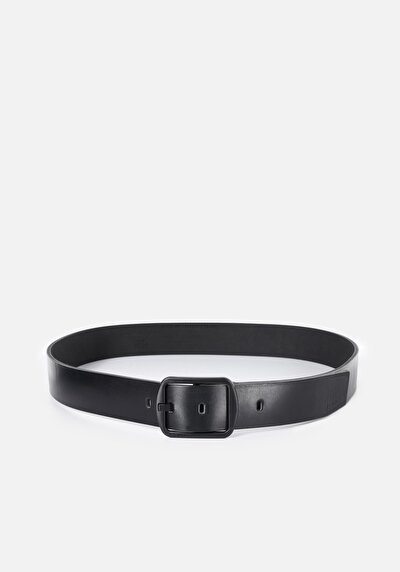 Image de Ceinture Noir Modern Fit Homme