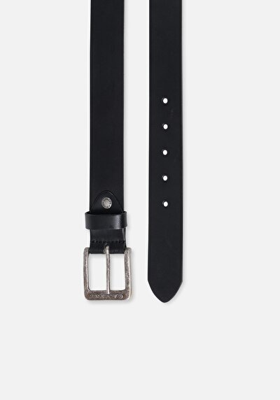 Image de Ceinture Noir Modern Fit Homme