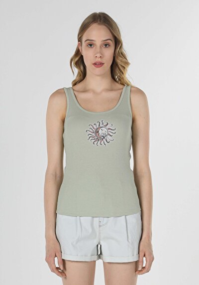 Image de Athlète Vert Slim Fit Femme