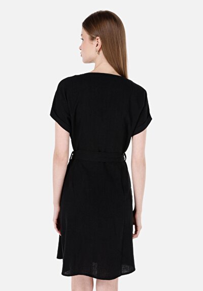 Image de Robe Noir Regular Fit Femme